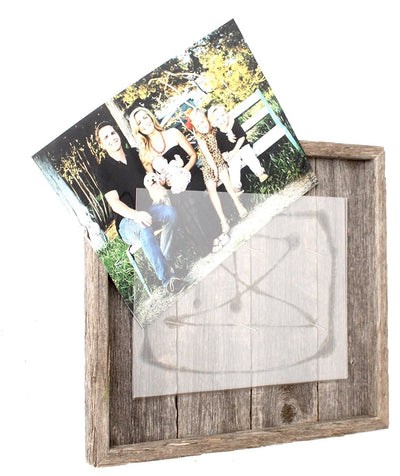 Rustic Farmhouse Plank Picture Frame