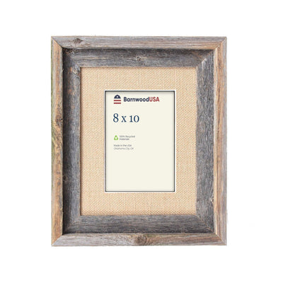 Rustic Signature Picture Frame with Burlap Mat