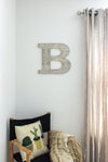 Distressed Barn Wood Letter | Alphabet Wall Decor | Wall Letters