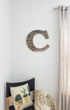 Distressed Barn Wood Letter | Alphabet Wall Decor | Wall Letters