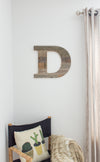 Distressed Barn Wood Letter | Alphabet Wall Decor | Wall Letters