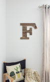 Distressed Barn Wood Letter | Alphabet Wall Decor | Wall Letters