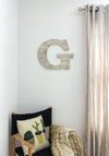 Distressed Barn Wood Letter | Alphabet Wall Decor | Wall Letters