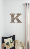 Distressed Barn Wood Letter | Alphabet Wall Decor | Wall Letters