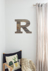 Distressed Barn Wood Letter | Alphabet Wall Decor | Wall Letters