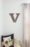 Distressed Barn Wood Letter | Alphabet Wall Decor | Wall Letters