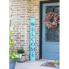 Rustic Welcome Porch Sign | 5ft | Weathered Gray | More Colors Available!