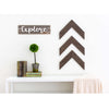 Rustic Farmhouse Chevron Arrow (Set of 3)