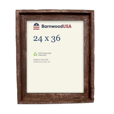 Rustic Farmhouse Signature Picture Frame | Espresso