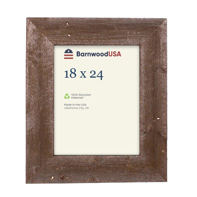 Rustic Farmhouse 3-Inch Picture Frame | Espresso