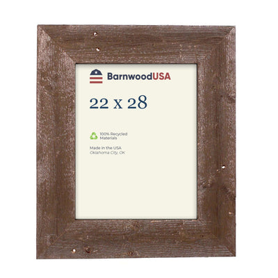 Rustic Farmhouse 3-Inch Picture Frame | Espresso