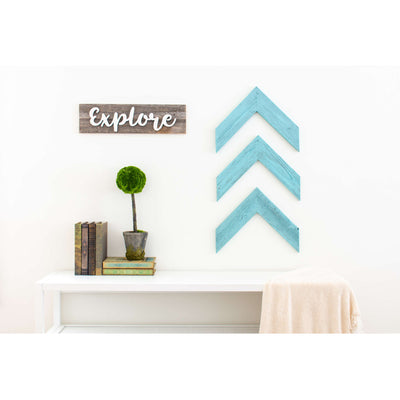 Rustic Farmhouse Chevron Arrow (Set of 3)