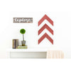 Rustic Farmhouse Chevron Arrow (Set of 3)