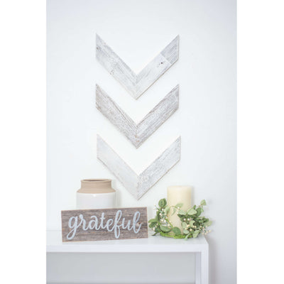 Rustic Farmhouse Chevron Arrow (Set of 3)