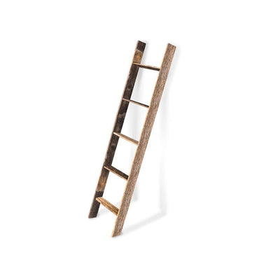 Rustic Farmhouse Bookcase Ladder (Picket)