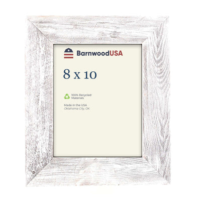 Rustic Farmhouse 3-Inch Picture Frame | White Wash