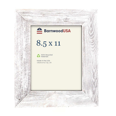 Rustic Farmhouse 3-Inch Picture Frame | White Wash