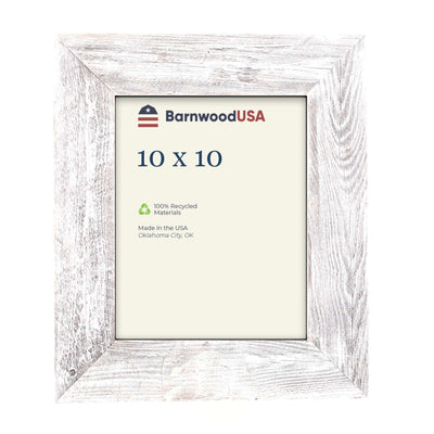 Rustic Farmhouse 3-Inch Picture Frame | White Wash