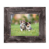 Rustic Farmhouse 3-Inch Picture Frame | Smoky Black