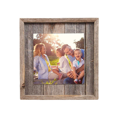 Rustic Farmhouse Plank Picture Frame